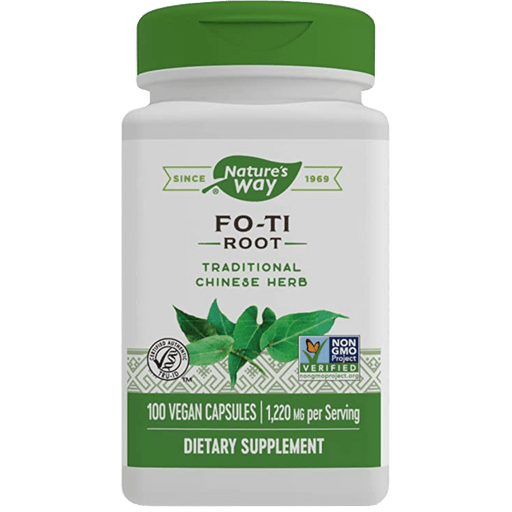 Nature's Way Fo-Ti 1220 mg - 100 Vegetarian Capsules - Health As It Ought to Be
