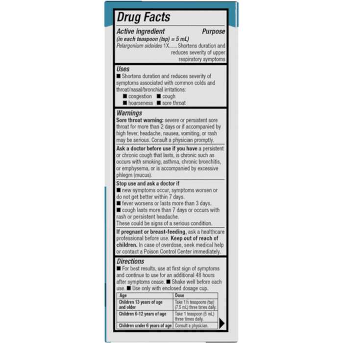 Nature's Way Umcka ColdCare Kids Cherry Syrup - 4 oz - Health As It Ought to Be
