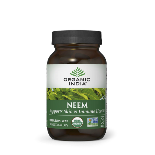 Organic India Neem - 90 Vegetarian Capsules - Health As It Ought to Be
