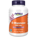 Now Foods D-Mannose 500 mg - 120 Veg Capsules - Health As It Ought to Be