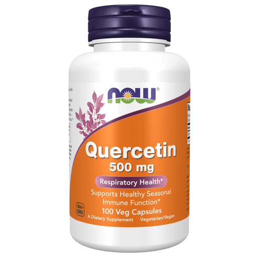 Now Foods Quercetin 500 mg - 100 Veg Capsules - Health As It Ought to Be