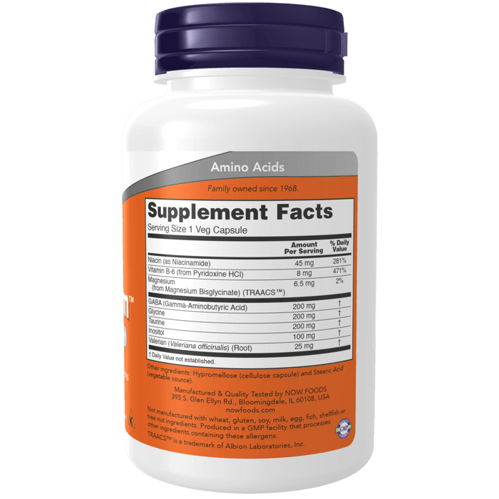 Now Foods True Calm™ - 90 Veg Capsules - Health As It Ought to Be