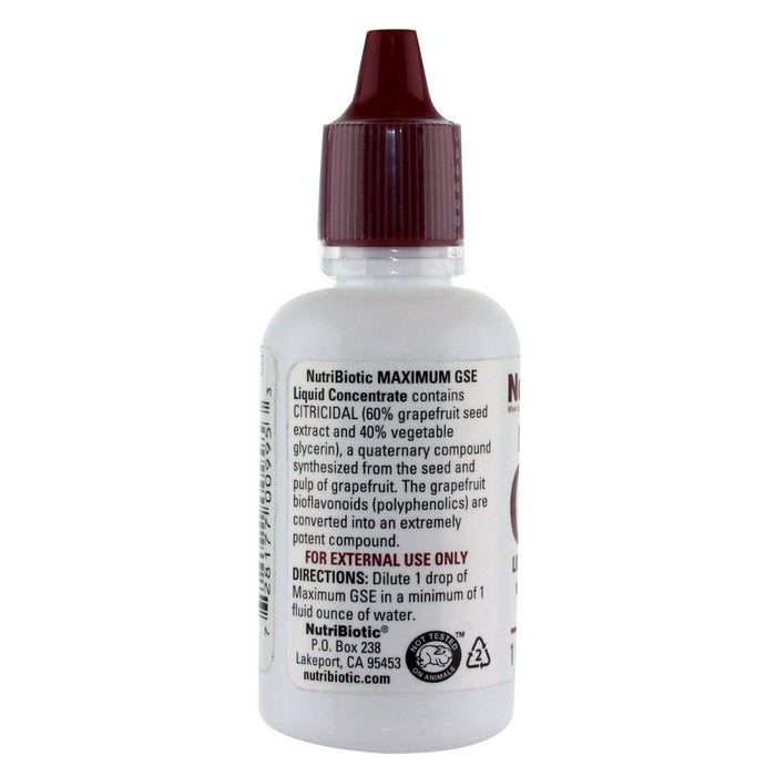 Nutribiotic Grapefruit Seed Extract (GSE) - 29.5 ml - Health As It Ought to Be