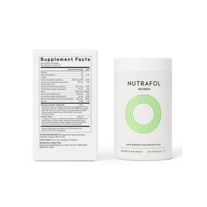 Nutrafol Women's Hair Growth Pack - 3 Month Supply - 1.26 lbs. - Health As It Ought to Be
