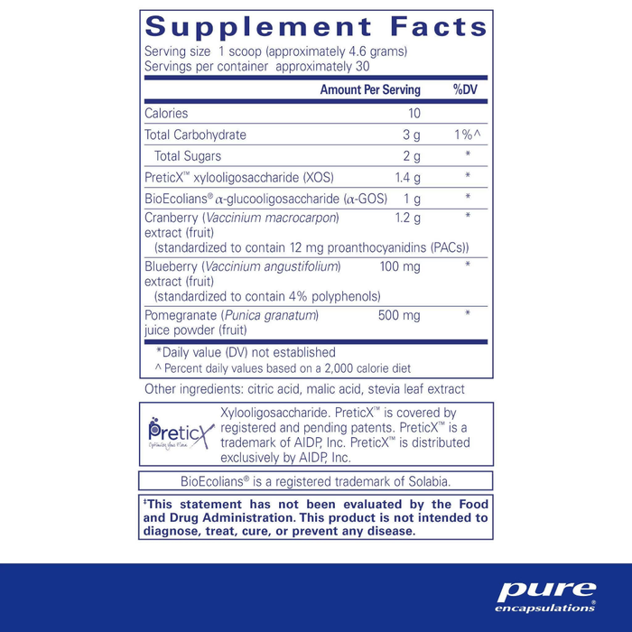 Pure Encapsulations Poly-Prebiotic Powder - 4.9 oz.
