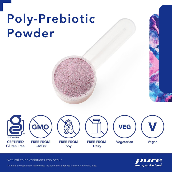 Pure Encapsulations Poly-Prebiotic Powder - 4.9 oz.