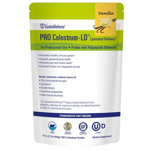 Sovereign Laboratories PRO Colostrum-LD Powder Natural Vanilla Flavor - 16 oz. - Health As It Ought to Be