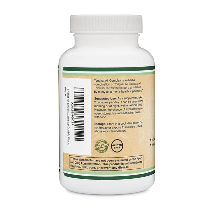 Double Wood Supplements Tongkat Ali Complex 1020 mg - 120 Capsules