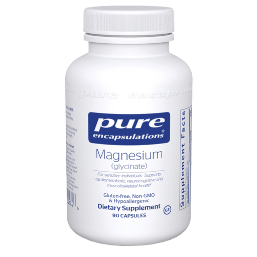 Pure Encapsulations Magnesium Glycinate - 90 Capsules - Health As It Ought to Be