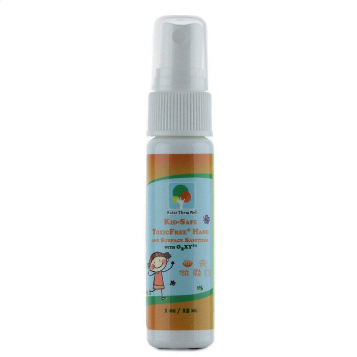 Raise Them Well 3-Pack, Kid-Safe, Certified ToxicFree® Hand and Surface Sanitizer - Health As It Ought to Be