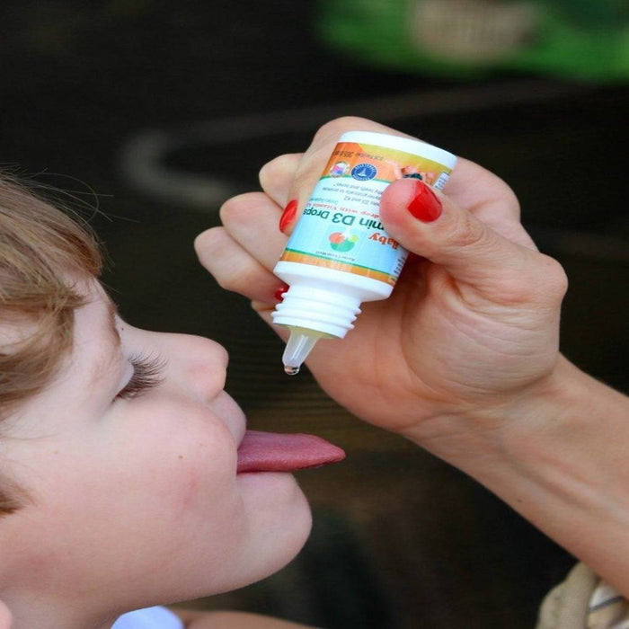 Raise Them Well Baby Vitamin D3 and K2 Drops for Ultimate Bone and Teeth Health - 365 Drops - Health As It Ought to Be
