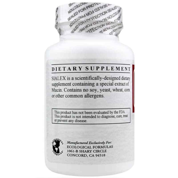 Ecological Formulas Sialex - 90 Capsules - Health As It Ought to Be
