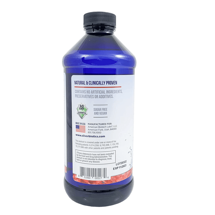 Silver Biotics® Immune Support Supplement 30PPM - 16 oz - Health As It Ought to Be