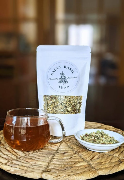 Saint Basil Teas Soothe and Spice Herbal Tea 3oz PATIENT ONLY - Health As It Ought to Be