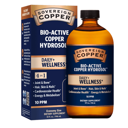 Sovereign Copper Bio-Active Copper Hydrosol - 32 oz. - Health As It Ought to Be