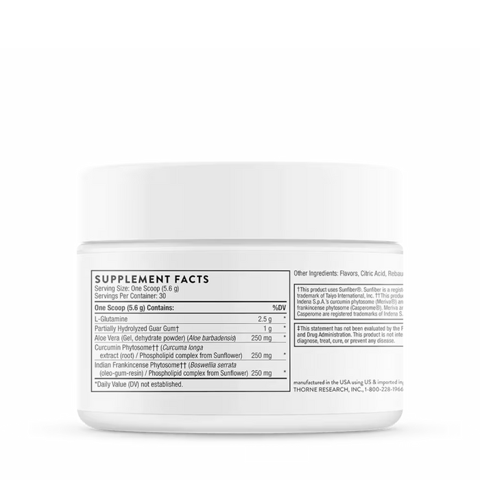 Thorne Leaky Gut Support - 5.9 oz. Orange Vanilla (was known as EnteroMend®)