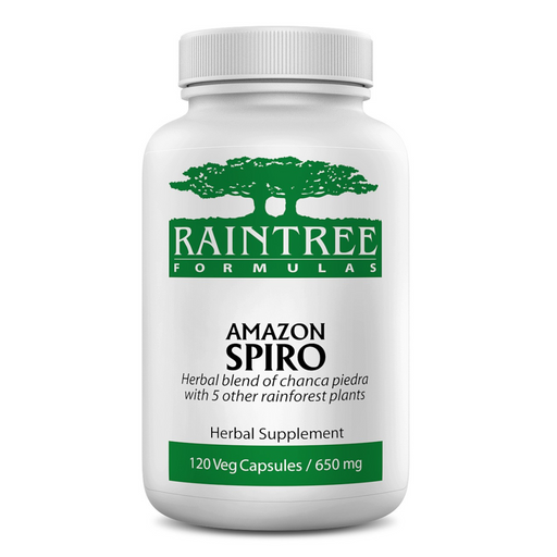 zSTACY NO PRICE ON WEBSITE BEC ITS OOS Raintree Formulas Amazon Spiro 650 mg - 120 Vegetarian Capsules - Health As It Ought to Be