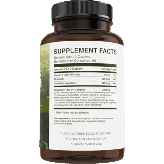 Syntra 5 Blood Sugar Support - 180 Capsules - Health As It Ought to Be