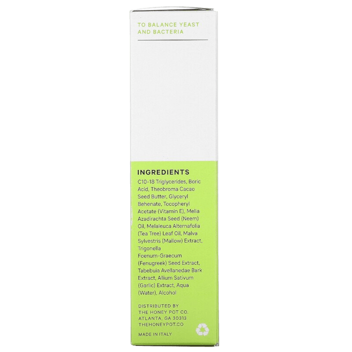 The Honey Pot Company Boric Acid & Herbs, Suppositories + Applicator - 14 Ovules, 1 Applicator - Health As It Ought to Be