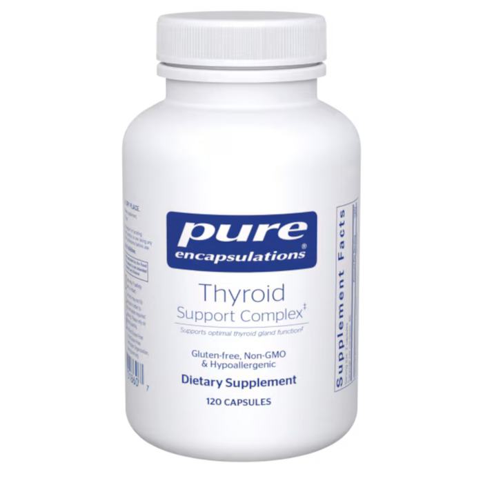 Pure Encapsulations Thyroid Support Complex - 120 Capsules - Health As It Ought to Be