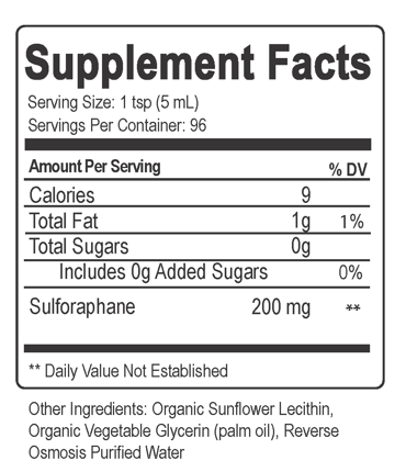 HAIOTB Liposomal Sulforaphane - 16 oz.
