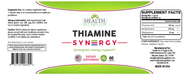 HAIOTB Thiamine Syn3rgy (Thiamine, Benfotiamine, Silbutiamine) - 60 Capsules - Health As It Ought to Be