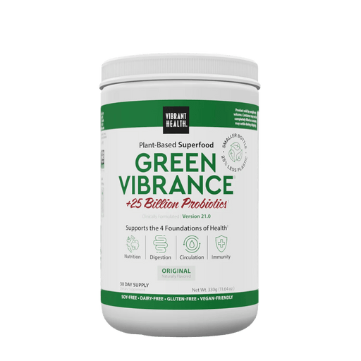 Vibrant Health Green Vibrance - 30 Day Supply - Health As It Ought to Be