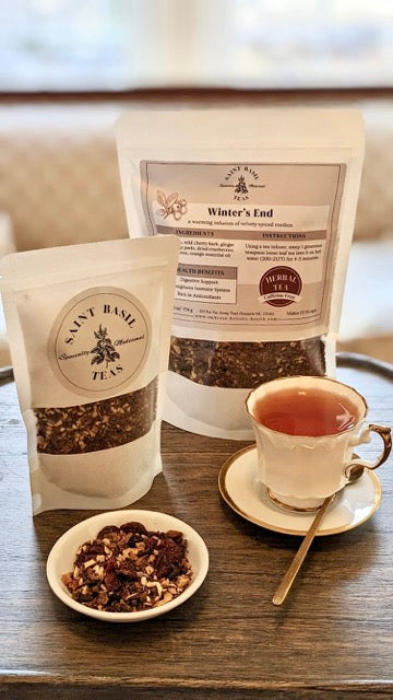 Saint Basil Teas Winter’s End Specialty Herbal Tea Full 4oz PATIENT ONLY - Health As It Ought to Be