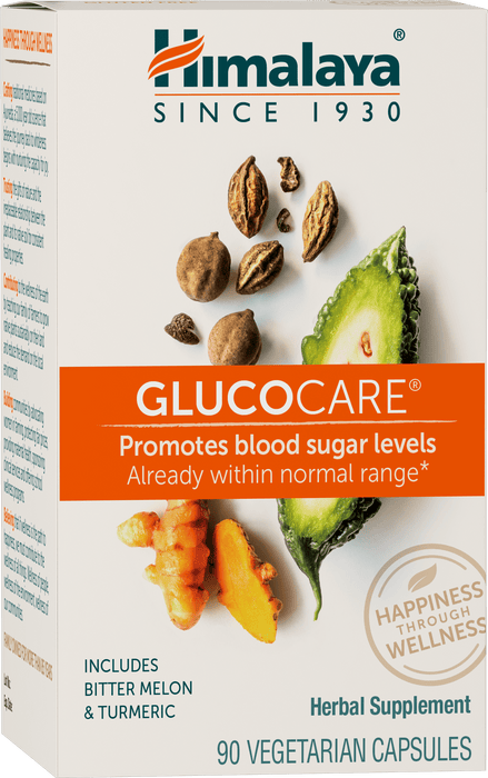 xDISCONTINUED Himalaya Herbal Healthcare Glucocare - 90 Vegetarian Capsules - Health As It Ought to Be