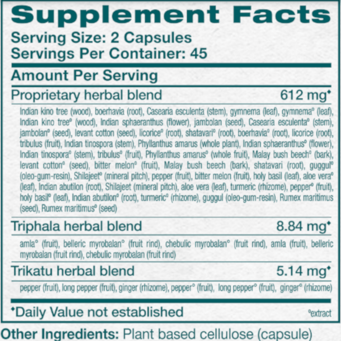 xDISCONTINUED Himalaya Herbal Healthcare Glucocare - 90 Vegetarian Capsules - Health As It Ought to Be
